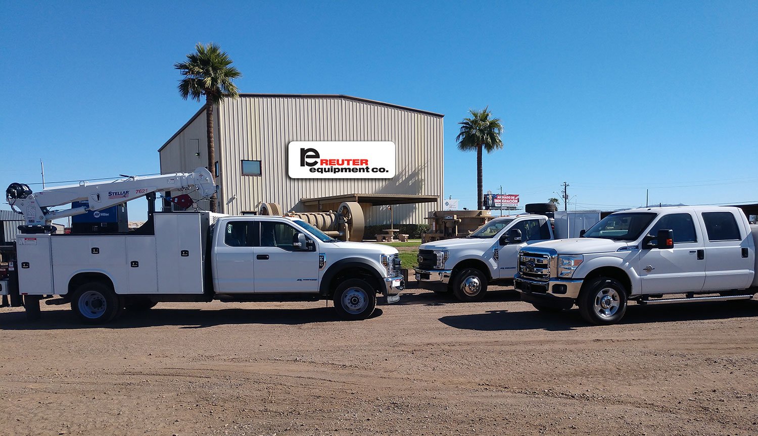 Reuter Equipment Service Trucks